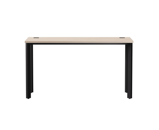 Стол прямой Everprof EVO на металлокаркасе 1380х670х755 мм опоры 45гр Дуб Соната/Черный, изображение 2 | Интернет магазин мебели и декора LifeDekor