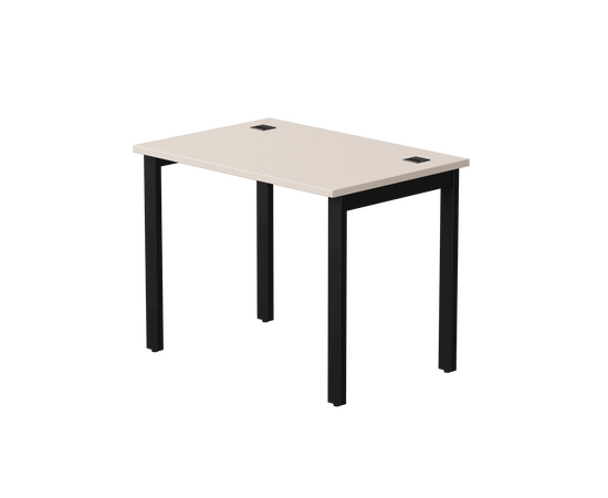 Стол прямой Everprof EVO на металлокаркасе 980х670х755 мм Кашемир/Черный | Интернет магазин мебели и декора LifeDekor