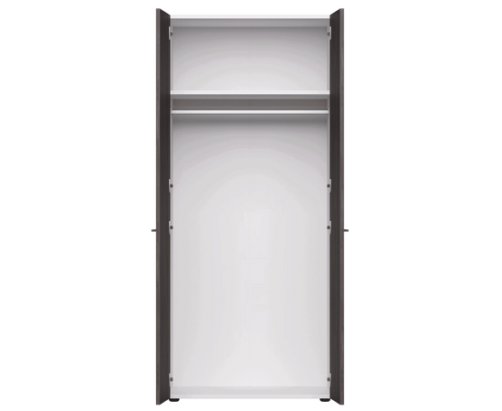 Гардероб глубокий Everprof EVO 800х602x1835 Белый/Дуб Пасадена, изображение 2 | Интернет магазин мебели и декора LifeDekor