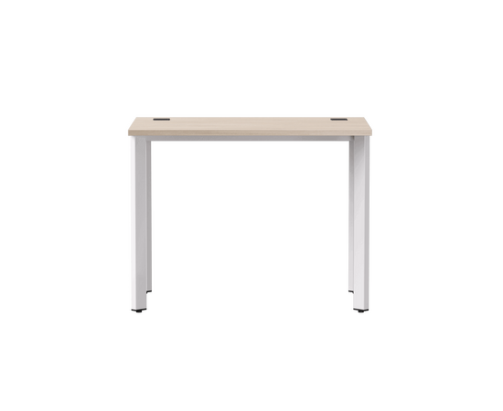 Стол прямой Everprof EVO на металлокаркасе 980х670х755 мм опоры 45гр Дуб Соната/Белый, изображение 2 | Интернет магазин мебели и декора LifeDekor