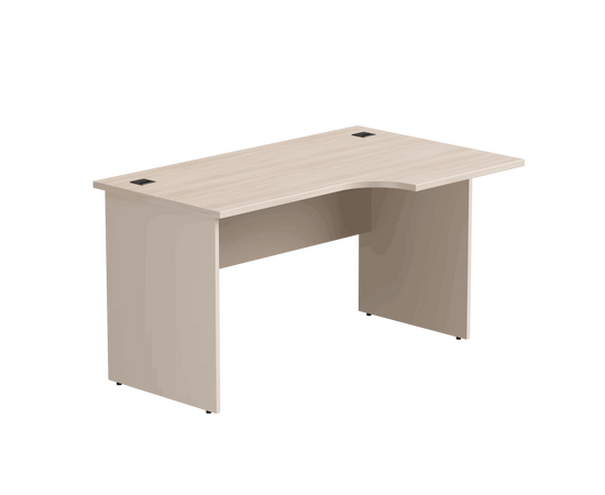 Стол эргономичный правый Everprof EVO опоры ЛДСП 1380х670(870)x755 мм Дуб Соната/Кашемир | Интернет магазин мебели и декора LifeDekor