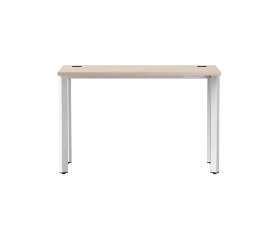 Стол прямой Everprof EVO на металлокаркасе 1180х670х755 мм опоры 45гр Дуб Соната/Белый, изображение 2 | Интернет магазин мебели и декора LifeDekor
