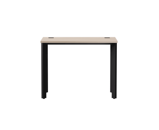 Стол прямой Everprof EVO на металлокаркасе 980х670х755 мм опоры 45гр Дуб Соната/Черный, изображение 2 | Интернет магазин мебели и декора LifeDekor