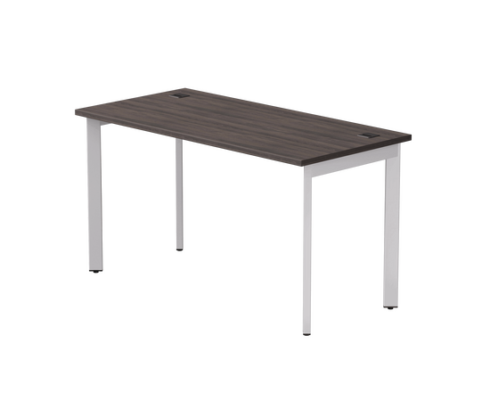 Стол прямой Everprof EVO на металлокаркасе 1380х670х755 мм опоры 45гр Дуб Пасадена/Белый | Интернет магазин мебели и декора LifeDekor