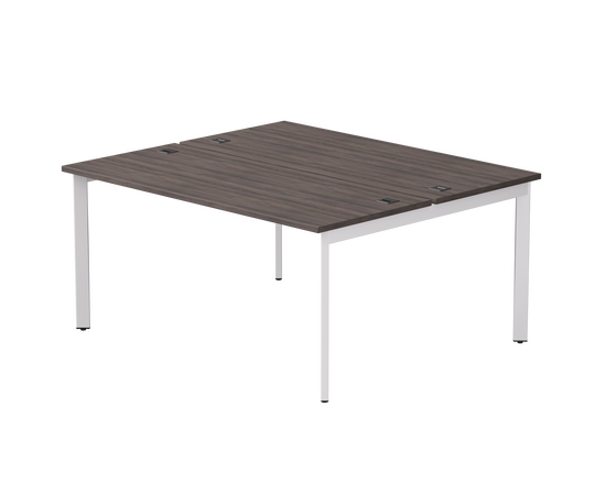 Бенч-система на 2 места Everprof EVO на металлокаркасе 1580х670(1370)x755 опоры 45гр Дуб Пасадена/Белый | Интернет магазин мебели и декора LifeDekor