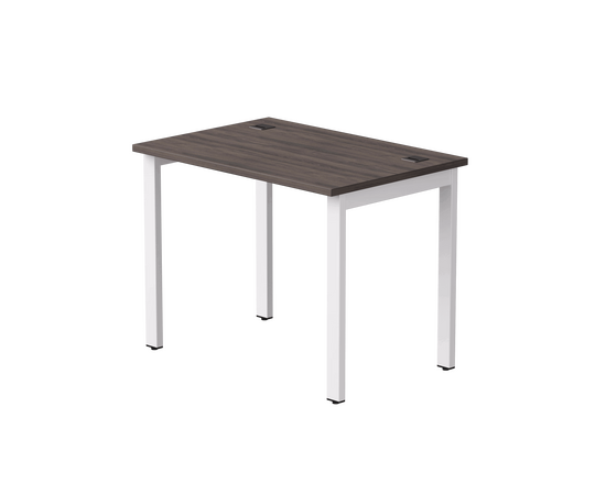 Стол прямой Everprof EVO на металлокаркасе 980х670х755 мм Дуб Пасадена/Белый | Интернет магазин мебели и декора LifeDekor