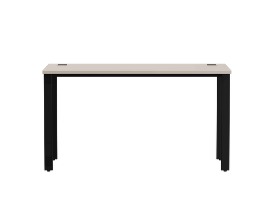 Стол прямой Everprof EVO на металлокаркасе 1380х670х755 мм Кашемир/Черный, изображение 2 | Интернет магазин мебели и декора LifeDekor