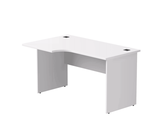 Стол эргономичный левый Everprof EVO опоры ЛДСП 1380х670(870)x755 мм Белый | Интернет магазин мебели и декора LifeDekor