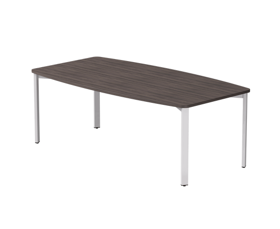 Стол переговорный Everprof EVO 2100х1100x755 Дуб Пасадена/Белый | Интернет магазин мебели и декора LifeDekor