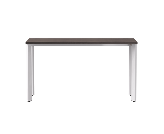 Стол прямой Everprof EVO на металлокаркасе 1380х670х755 мм опоры 45гр Дуб Пасадена/Белый, изображение 2 | Интернет магазин мебели и декора LifeDekor
