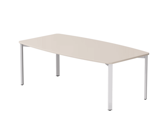 Стол переговорный Everprof EVO 2100х1100x755 Кашемир/Белый | Интернет магазин мебели и декора LifeDekor