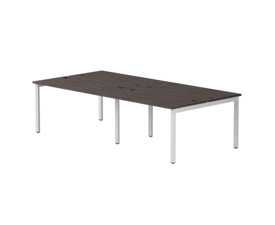 Бенч-система на 4 места Everprof EVO на металлокаркасе 2760х670(1370)x755 Дуб Пасадена/Белый | Интернет магазин мебели и декора LifeDekor