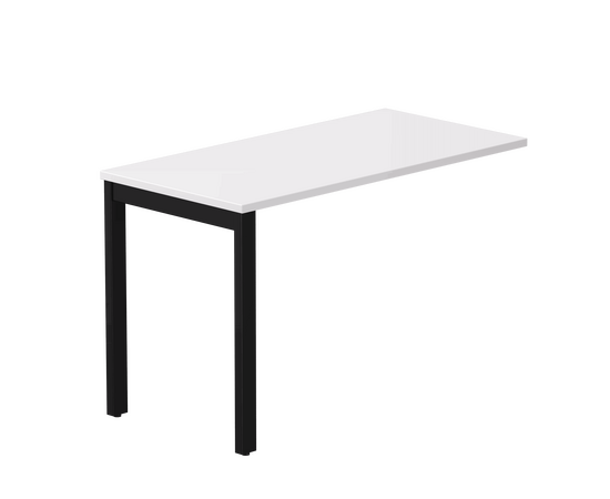 Брифинг-приставка Everprof EVO 1210х600x755 Белый/Черный | Интернет магазин мебели и декора LifeDekor