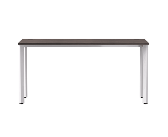 Стол прямой Everprof EVO на металлокаркасе 1580х670х755 мм опоры 45гр Дуб Пасадена/Белый, изображение 2 | Интернет магазин мебели и декора LifeDekor