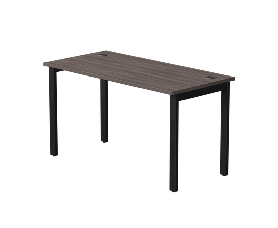 Стол прямой Everprof EVO на металлокаркасе 1380х670х755 мм Дуб Пасадена/Черный | Интернет магазин мебели и декора LifeDekor