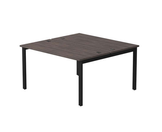 Бенч-система на 2 места Everprof EVO на металлокаркасе 1380х670(1370)x755 Дуб Пасадена/Черный | Интернет магазин мебели и декора LifeDekor