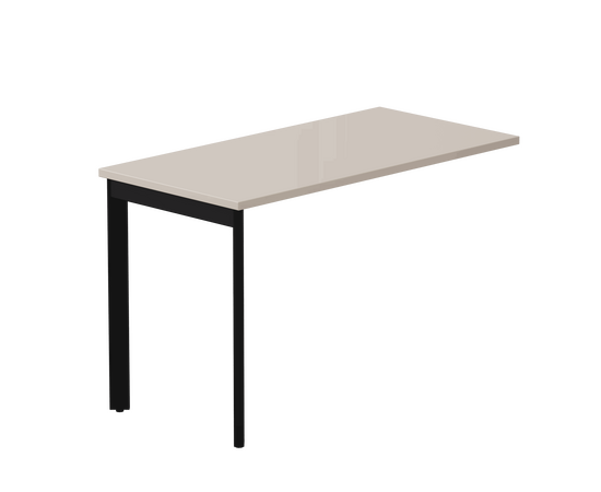 Брифинг-приставка Everprof EVO 1210х600x755 опоры 45гр Кашемир/Черный | Интернет магазин мебели и декора LifeDekor