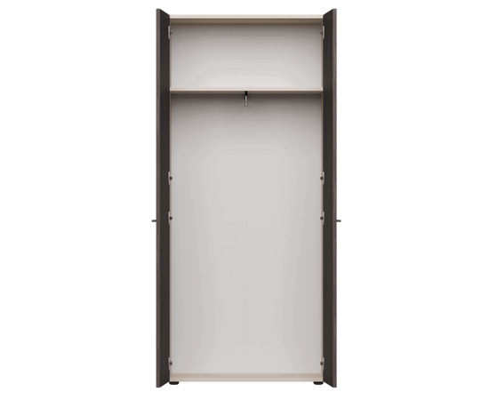 Гардероб Everprof EVO 800х383x1835 Кашемир/Дуб Пасадена, изображение 2 | Интернет магазин мебели и декора LifeDekor