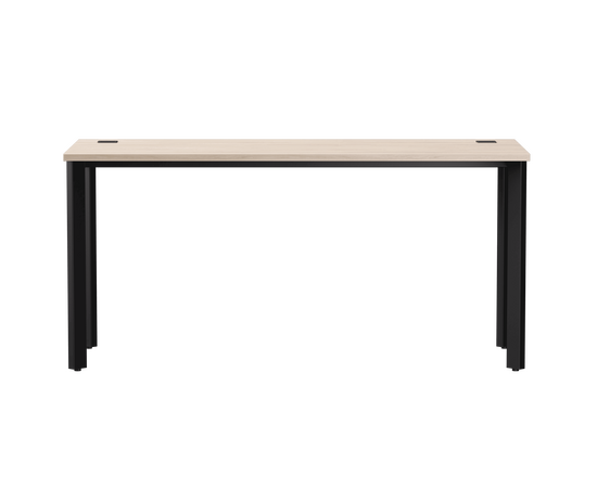 Стол прямой Everprof EVO на металлокаркасе 1580х670х755 мм опоры 45гр Дуб Соната/Черный, изображение 2 | Интернет магазин мебели и декора LifeDekor