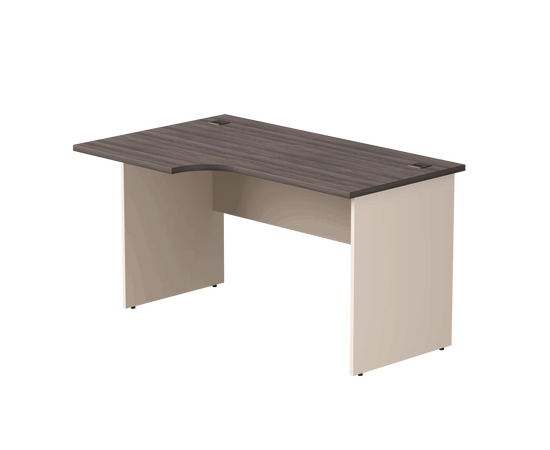 Стол эргономичный левый Everprof EVO опоры ЛДСП 1380х670(870)x755 мм Дуб Пасадена/Кашемир | Интернет магазин мебели и декора LifeDekor