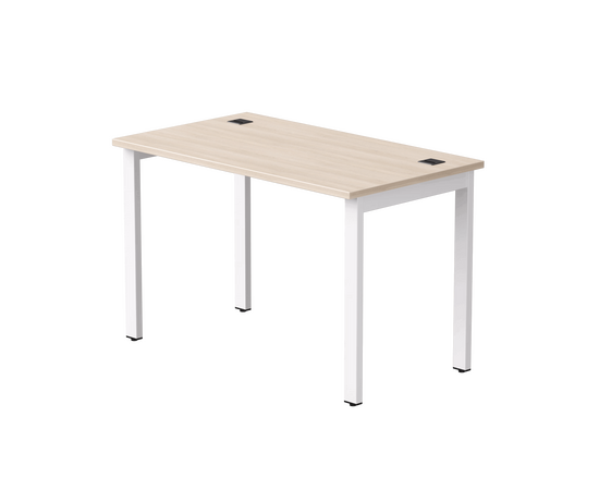 Стол прямой Everprof EVO на металлокаркасе 1180х670х755 мм Дуб Соната/Белый | Интернет магазин мебели и декора LifeDekor