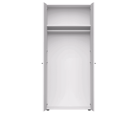 Гардероб глубокий Everprof EVO 800х602x1835 Белый, изображение 2 | Интернет магазин мебели и декора LifeDekor