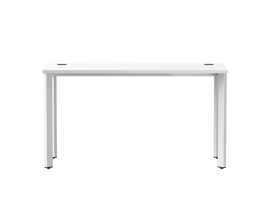 Стол прямой Everprof EVO на металлокаркасе 1380х670х755 мм опоры 45гр Белый/Белый, изображение 2 | Интернет магазин мебели и декора LifeDekor