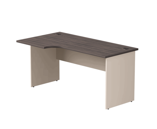 Стол эргономичный левый Everprof EVO опоры ЛДСП 1580х670(870)x755 мм Дуб Пасадена/Кашемир | Интернет магазин мебели и декора LifeDekor