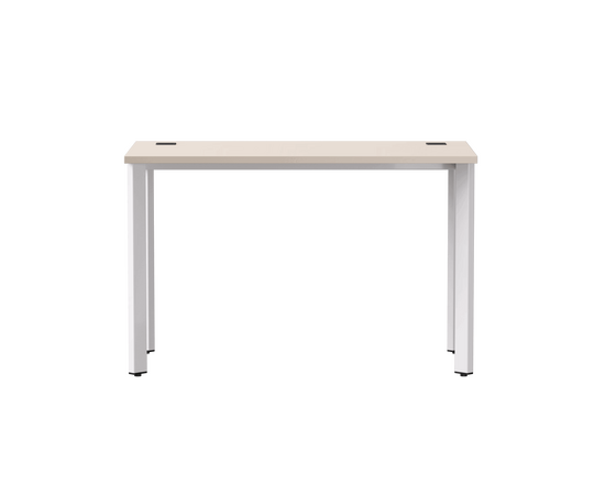 Стол прямой Everprof EVO на металлокаркасе 1180х670х755 мм опоры 45гр Кашемир/Белый, изображение 2 | Интернет магазин мебели и декора LifeDekor