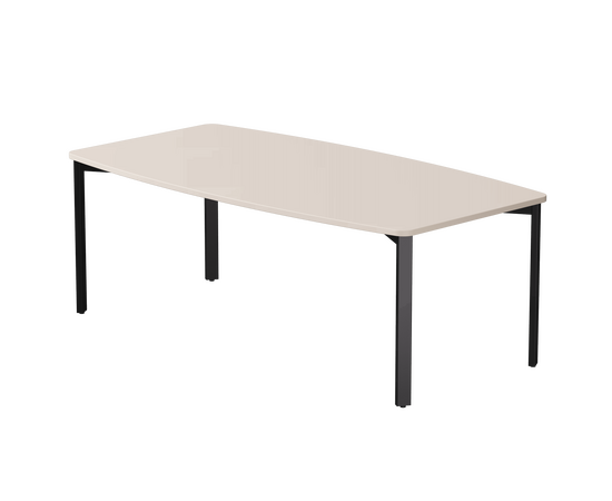 Стол переговорный Everprof EVO 2100х1100x755 Кашемир/Черный | Интернет магазин мебели и декора LifeDekor