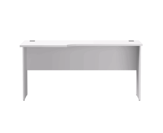 Стол эргономичный правый Everprof EVO опоры ЛДСП 1580х670(870)x755 мм Белый, изображение 2 | Интернет магазин мебели и декора LifeDekor