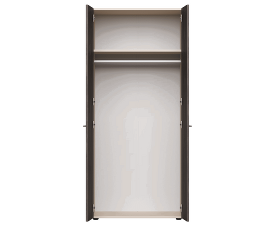 Гардероб глубокий Everprof EVO 800х602x1835 Кашемир/Дуб Пасадена, изображение 2 | Интернет магазин мебели и декора LifeDekor