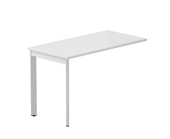 Брифинг-приставка Everprof EVO 1210х600x755 опоры 45гр Белый/Белый | Интернет магазин мебели и декора LifeDekor