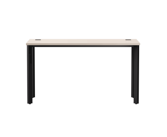 Стол прямой Everprof EVO на металлокаркасе 1380х670х755 мм опоры 45гр Кашемир/Черный, изображение 2 | Интернет магазин мебели и декора LifeDekor