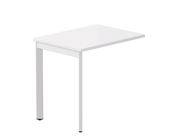 Брифинг-приставка Everprof EVO 810х600x755 опоры 45гр Белый/Белый | Интернет магазин мебели и декора LifeDekor