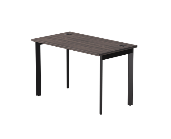 Стол прямой Everprof EVO на металлокаркасе 1180х670х755 мм опоры 45гр Дуб Пасадена/Черный | Интернет магазин мебели и декора LifeDekor