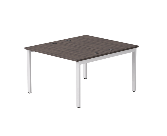 Бенч-система на 2 места Everprof EVO на металлокаркасе 1180х670(1370)x755 Дуб Пасадена/Белый | Интернет магазин мебели и декора LifeDekor