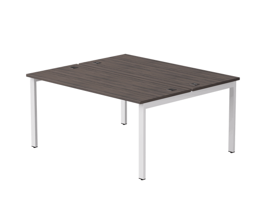 Бенч-система на 2 места Everprof EVO на металлокаркасе 1580х670(1370)x755 Дуб Пасадена/Белый | Интернет магазин мебели и декора LifeDekor