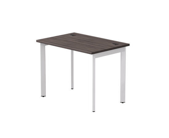 Стол прямой Everprof EVO на металлокаркасе 980х670х755 мм опоры 45гр Дуб Пасадена/Белый | Интернет магазин мебели и декора LifeDekor