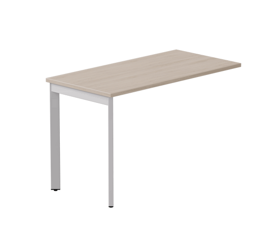 Брифинг-приставка Everprof EVO 1210х600x755 опоры 45гр Дуб Соната/Белый | Интернет магазин мебели и декора LifeDekor