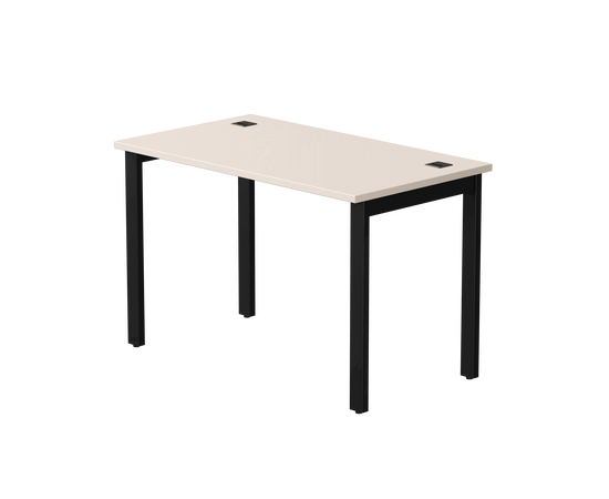 Стол прямой Everprof EVO на металлокаркасе 1180х670х755 мм Кашемир/Черный | Интернет магазин мебели и декора LifeDekor