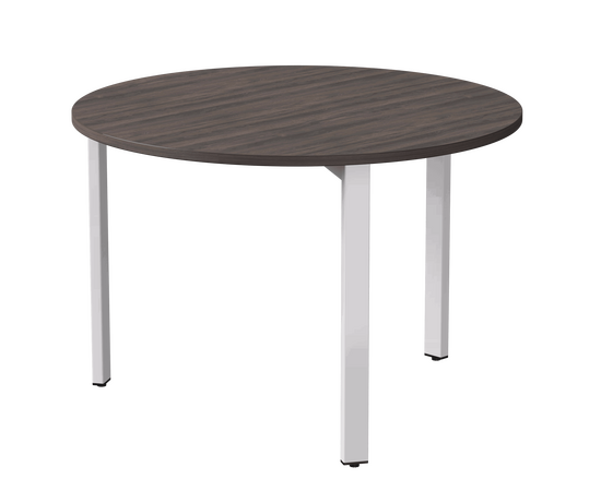 Стол переговорный Everprof EVO D1100 1100x755 Дуб Пасадена/Белый | Интернет магазин мебели и декора LifeDekor