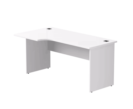 Стол эргономичный левый Everprof EVO опоры ЛДСП 1580х670(870)x755 мм Белый | Интернет магазин мебели и декора LifeDekor