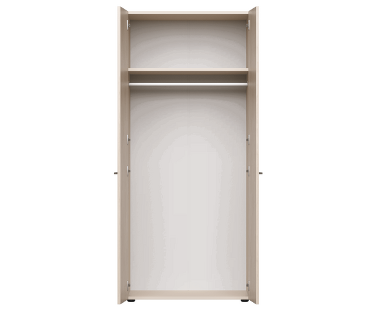 Гардероб глубокий Everprof EVO 800х602x1835 Кашемир/Дуб Соната, изображение 2 | Интернет магазин мебели и декора LifeDekor
