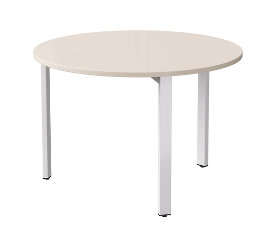 Стол переговорный Everprof EVO D1100 1100x755 Кашемир/Белый | Интернет магазин мебели и декора LifeDekor