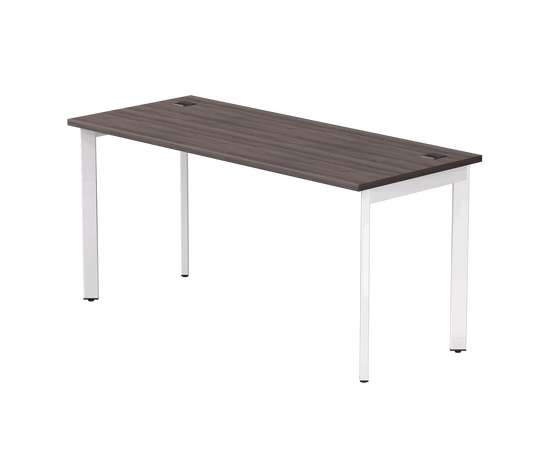 Стол прямой Everprof EVO на металлокаркасе 1580х670х755 мм опоры 45гр Дуб Пасадена/Белый | Интернет магазин мебели и декора LifeDekor