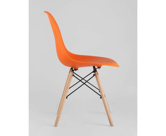 Стул DSW оранжевый, изображение 7 | Интернет магазин мебели и декора LifeDekor