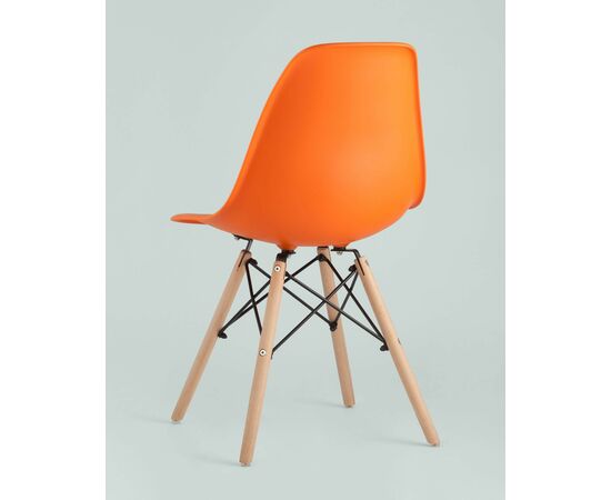 Стул DSW оранжевый, изображение 8 | Интернет магазин мебели и декора LifeDekor