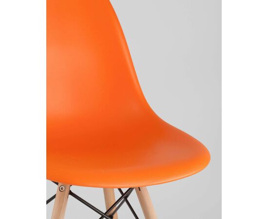 Стул DSW оранжевый, изображение 10 | Интернет магазин мебели и декора LifeDekor