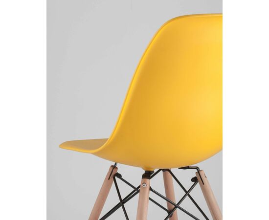 Стул DSW желтый, изображение 9 | Интернет магазин мебели и декора LifeDekor